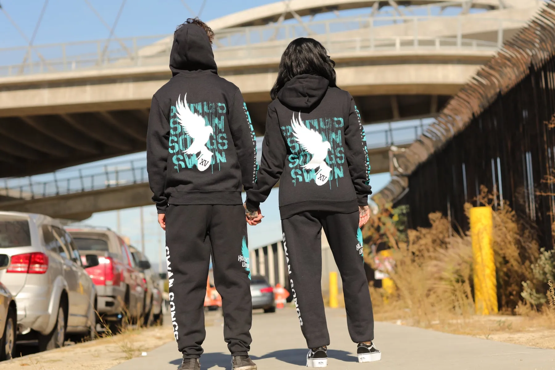 Swan Songs 15-Year Anniv. Sweatpants (Black)