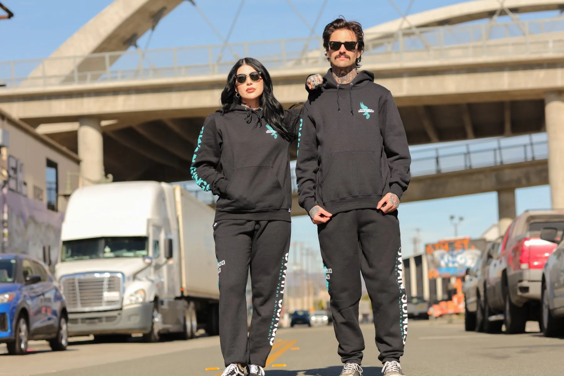 Swan Songs 15-Year Anniv. Sweatpants (Black)
