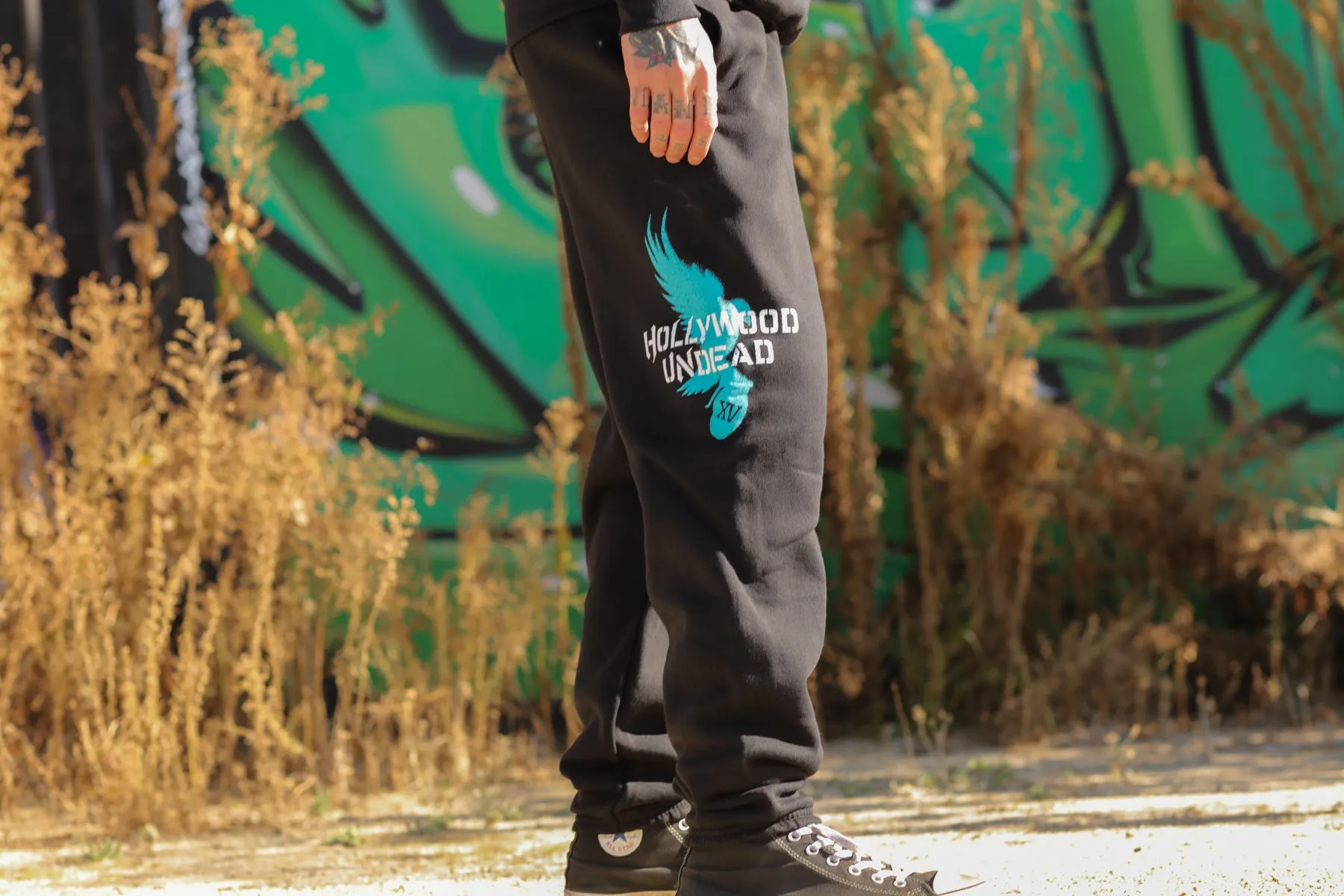 Swan Songs 15-Year Anniv. Sweatpants (Black)