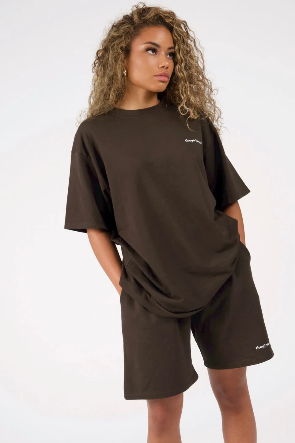 TGW Oversized Brown Set