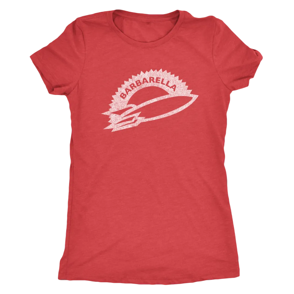 The Barbarella "Rock Out" Women's Tri-blend Tee