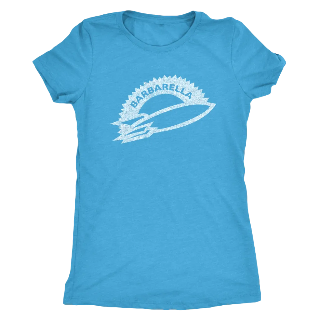 The Barbarella "Rock Out" Women's Tri-blend Tee