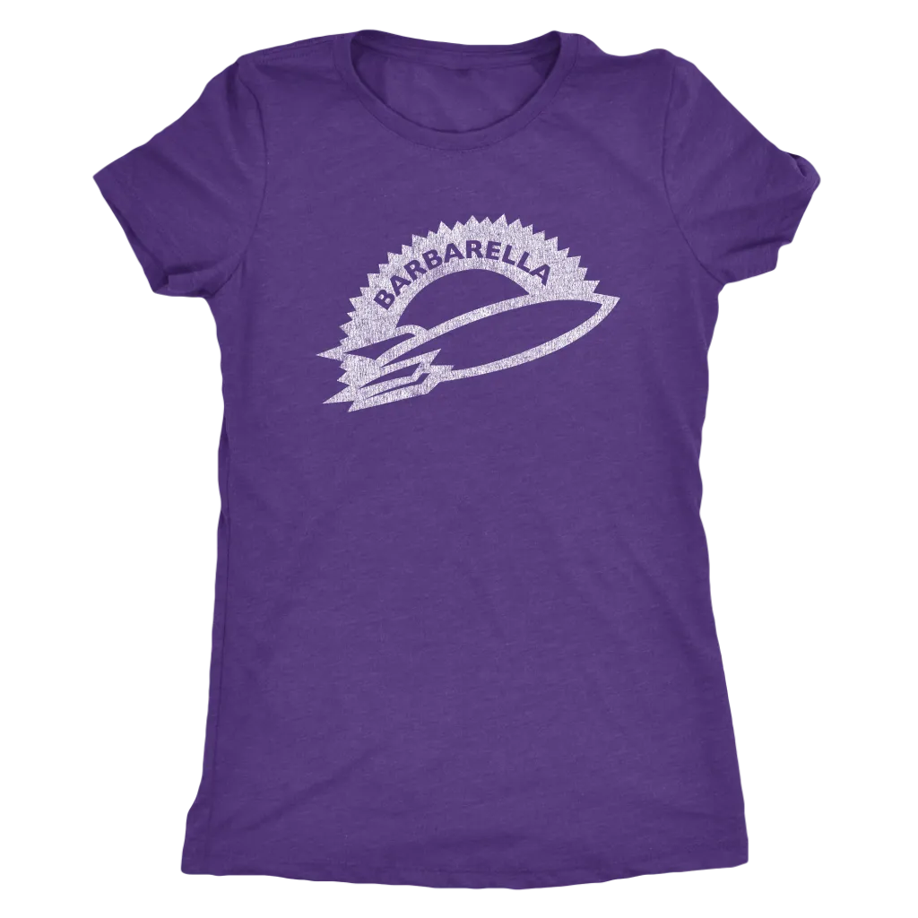 The Barbarella "Rock Out" Women's Tri-blend Tee