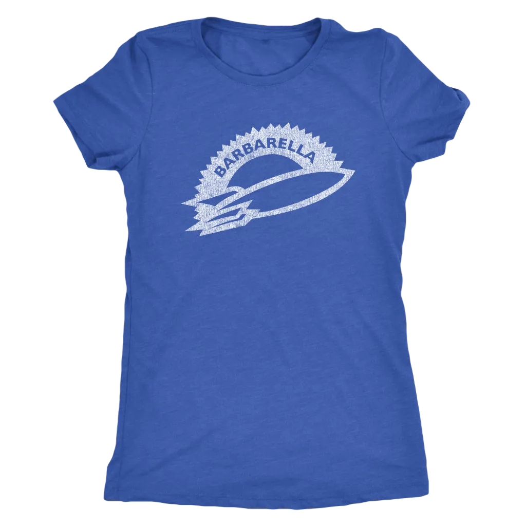 The Barbarella "Rock Out" Women's Tri-blend Tee