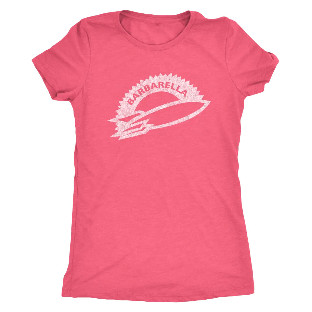 The Barbarella "Rock Out" Women's Tri-blend Tee