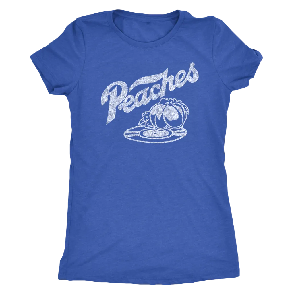 The Peaches "Record Crate" Women's Tri-blend Tee
