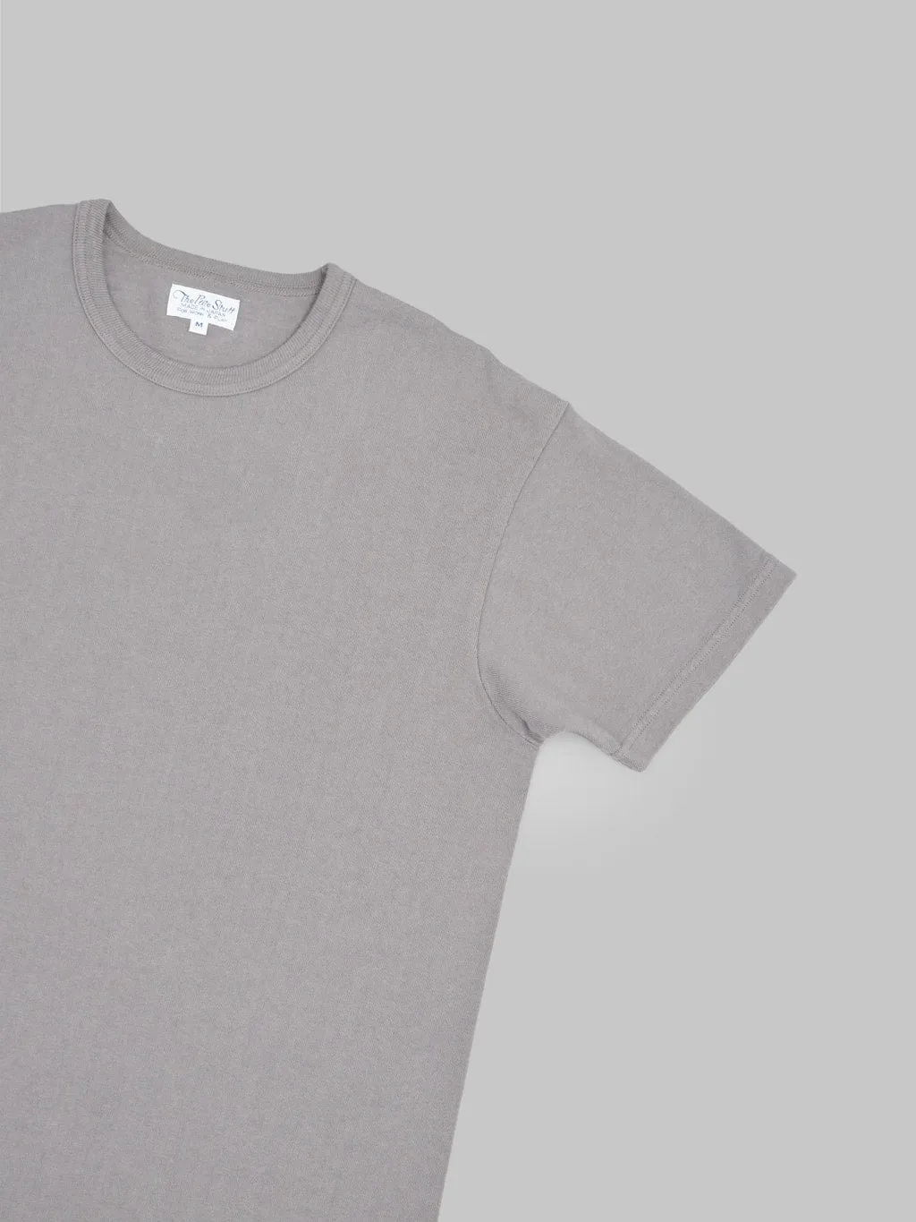 The Rite Stuff Heavyweight 9oz Loopwheel Tee Grey