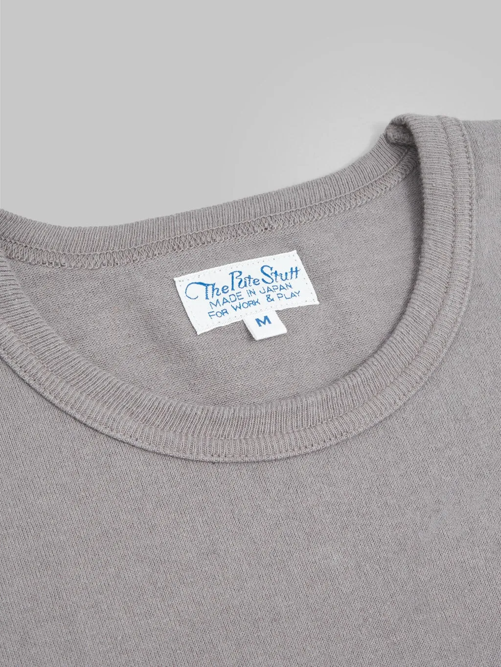 The Rite Stuff Heavyweight 9oz Loopwheel Tee Grey