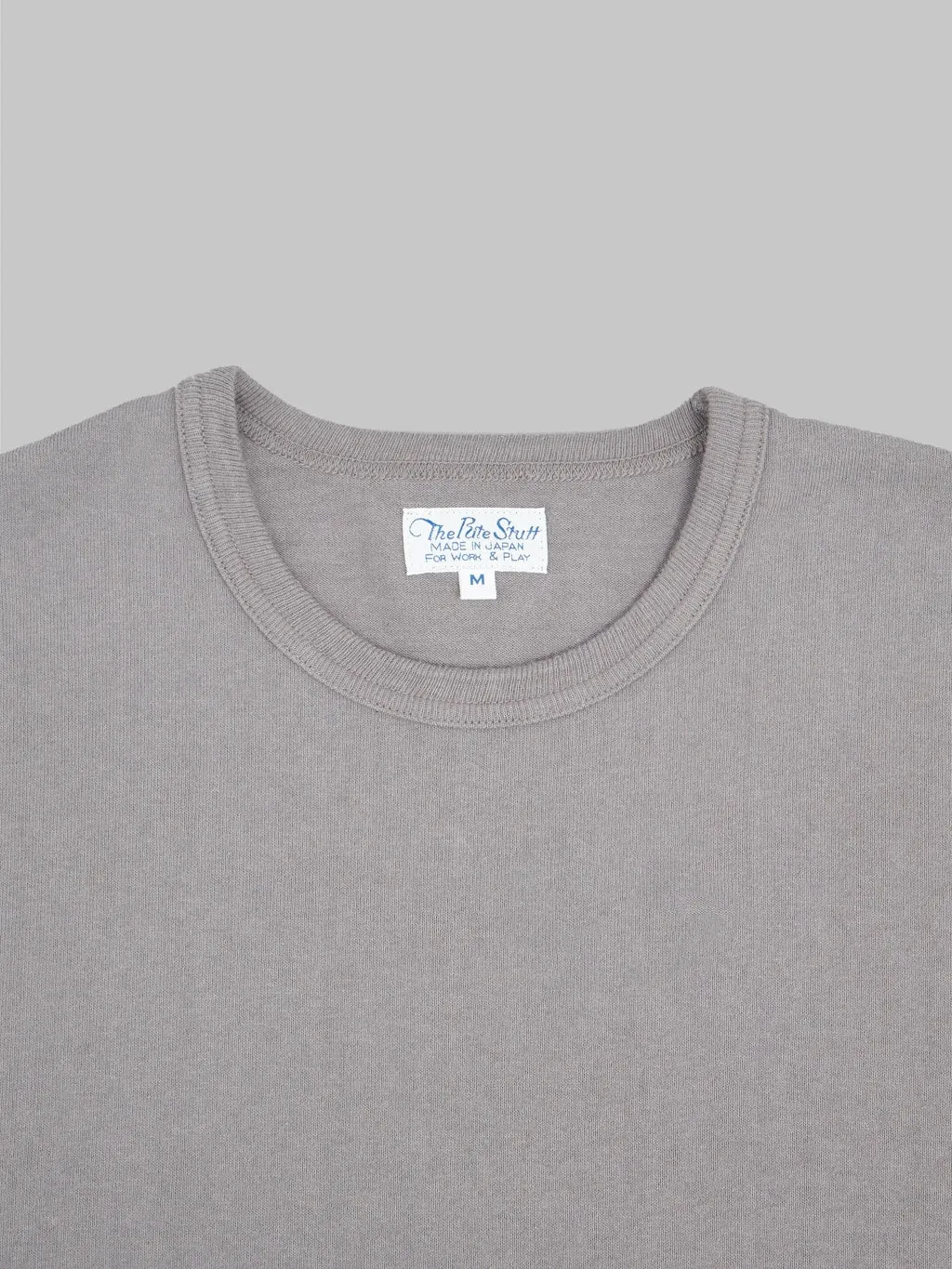 The Rite Stuff Heavyweight 9oz Loopwheel Tee Grey