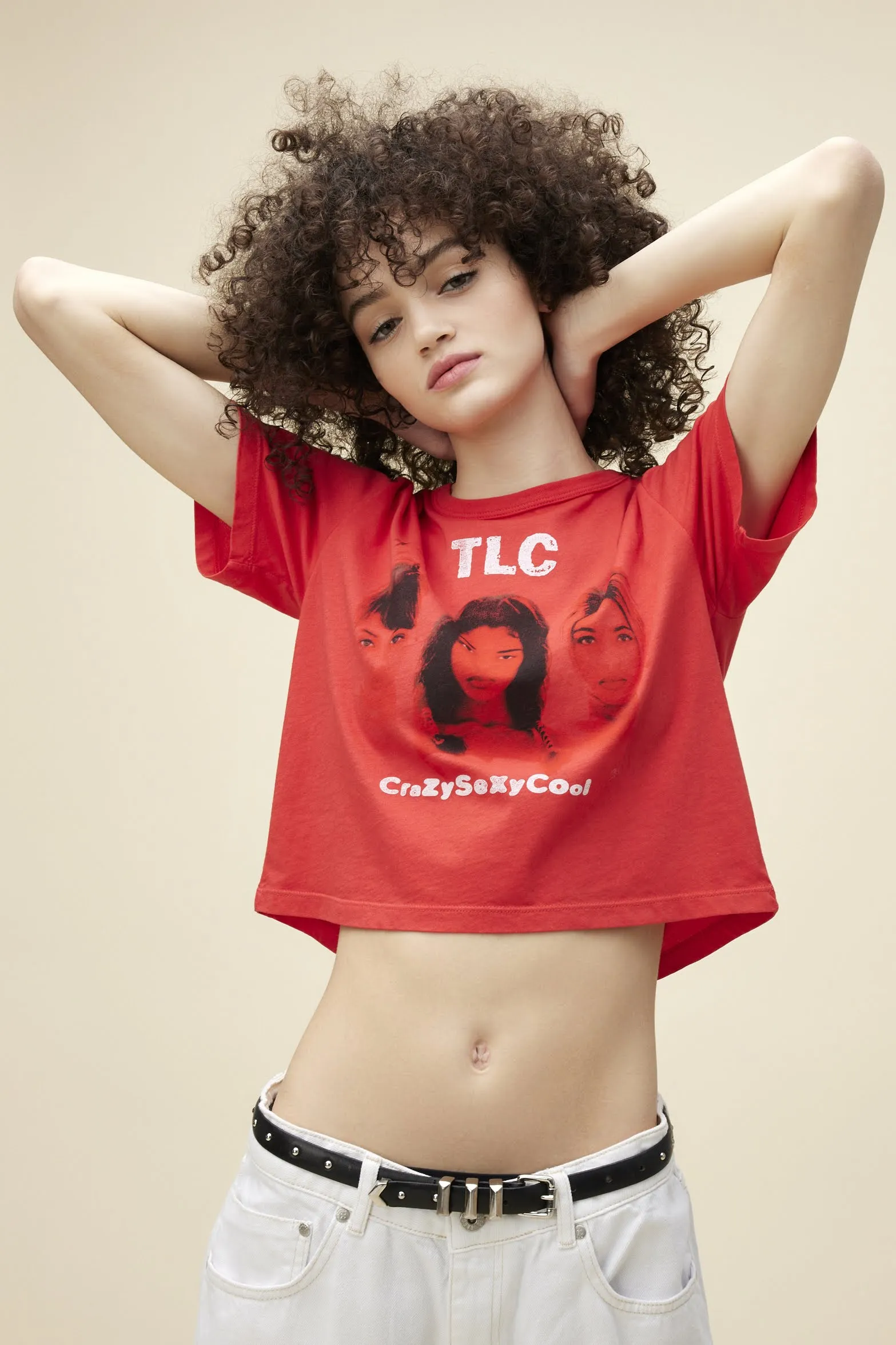 TLC Crazy Sexy Cool Boxy Crop Tee