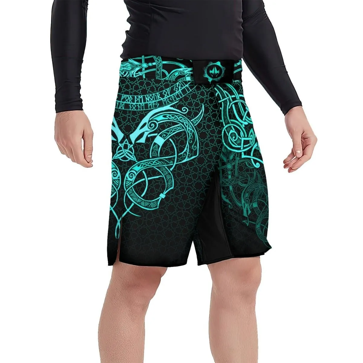 Viking Jormungandr Poisonous Snakes Shorts