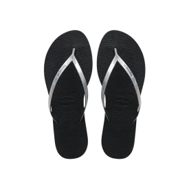 You Metallic Sandals